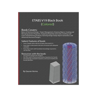 [预订]ETABS V19 Black Book (Colored) 9781774590447