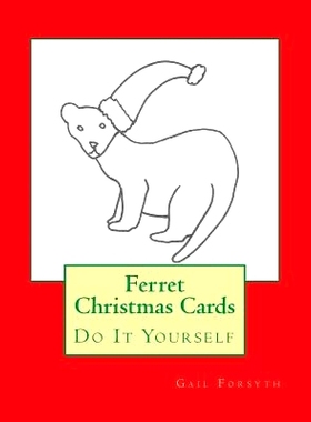 预订 Ferret Christmas Cards: Do It Yourself: 9781517223946