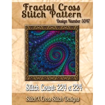 预订 Fractal Cross Stitch Pattern: Design No. 5047: 9781502875426