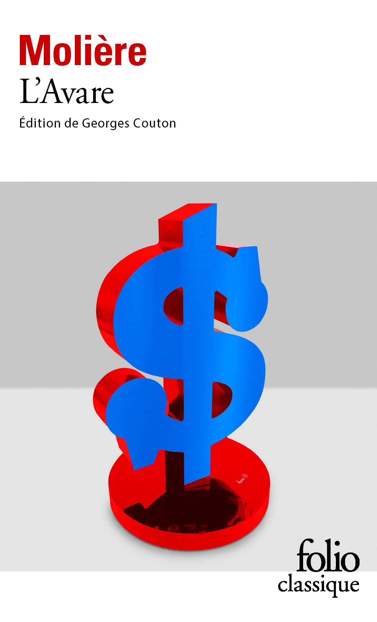 悭吝人/吝啬鬼 莫里哀喜剧 folio完整版 lavare 阿巴贡 法国文学经典