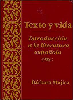 【预售】Texto Y Vida: Introduction A La Literatura Espanola