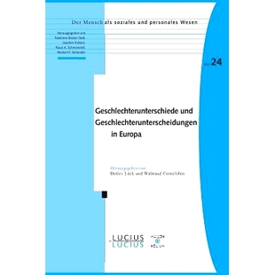 Geschlechterunterschiede Europa und 9783828205987 Geschlechterunterscheidungen 预订