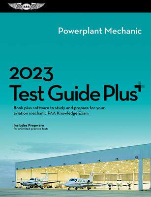 [预订]2023 Powerplant Mechanic Test Guide Plus: Book Plus Software to Study and Prepare for Your Aviation  9781644252536