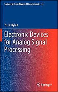 【预订】Electronic Devices for Analog Signal Processing 9789400722040