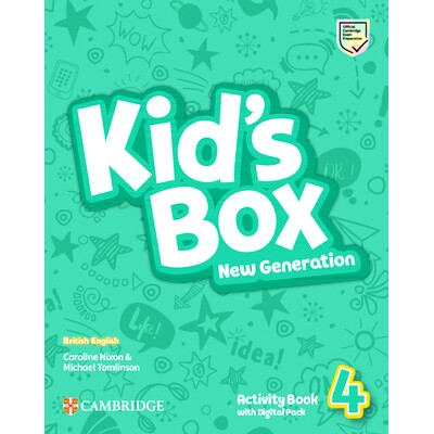 预订 Kid’s Box New Generation Level 4 Activity Book with Digital Pack British English: 9781108889971