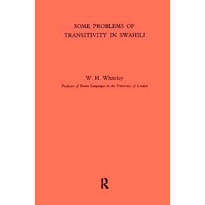 预订 Some Problems of Transitivity in Swahili: 9781138405929