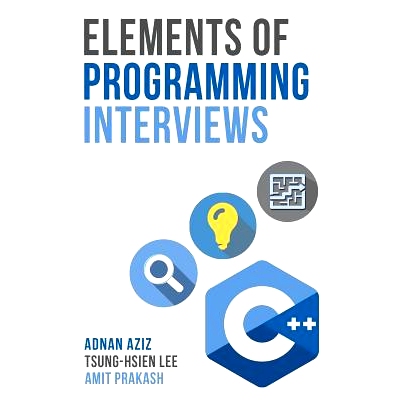 预订 Elements of Programming Interviews: The Insiders' Guide