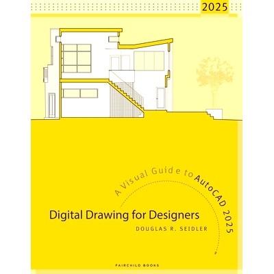 预订 Digital Drawing for Designers: A Visual Guide to AutoCAD 2025: 9798765122686