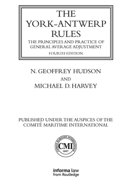 【预订】The York-Antwerp Rules: The Principles and Practice of General Avera 9780367735821