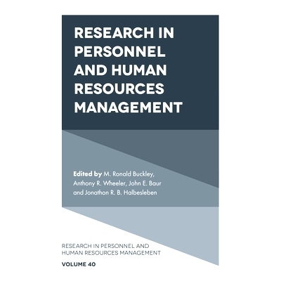 预订 Research in Personnel and Human Resources Management 人事与人力资源管理: 9781804550465