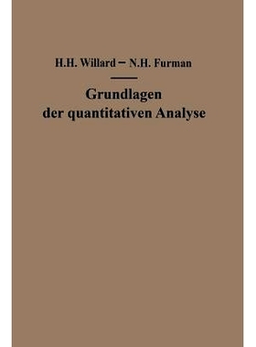 预订 Grundlagen der quantitativen Analyse: Theorie und Praxis: 9783709136430