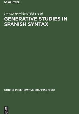 [预订]Generative Studies in Spanish syntax 9783110130621