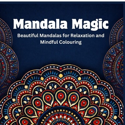 预订 Mandala Magic: Beautiful Mandalas for Relaxation and Mindful Colouring 9798902962892