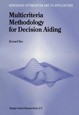 预订 Multicriteria Methodology for Decision Aiding
