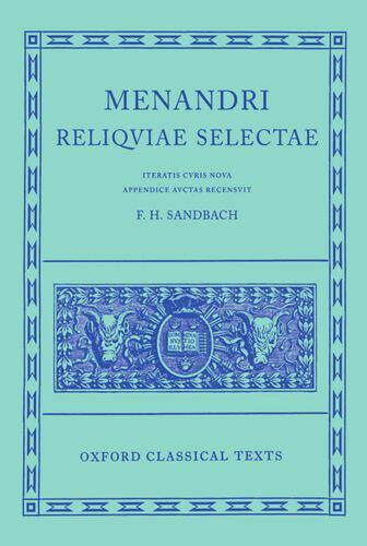 【预订】Menander Reliquiae Selectae
