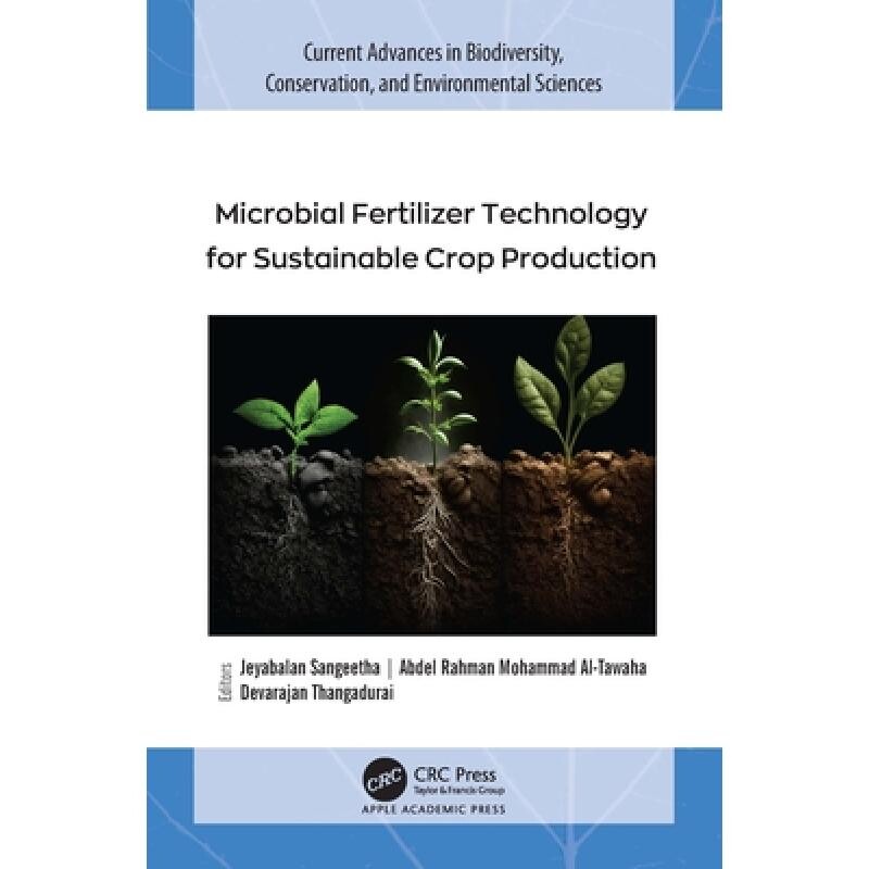 预订 Microbial Fertilizer Technology for Sustainable Crop Production 面向可持续作物生产的微生物肥料技术 9781774915684