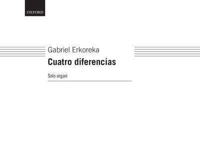 【预订】Cuatro diferencias (version for organ solo)