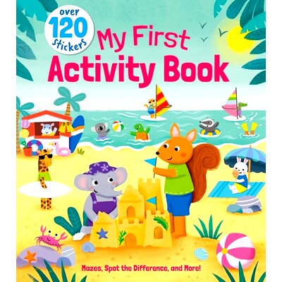 预订 My First Activity Book: Mazes, Spot the Difference, and More! - Over 120 Stickers: 9781398836631