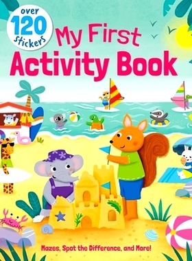预订 My First Activity Book: Mazes, Spot the Difference, and More! - Over 120 Stickers: 9781398836631