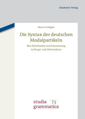 【预订】Die Syntax der deutschen Modalpartikeln 9783050051697