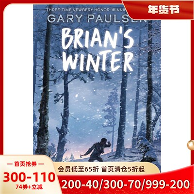 英文原版手斧男孩一个冬天