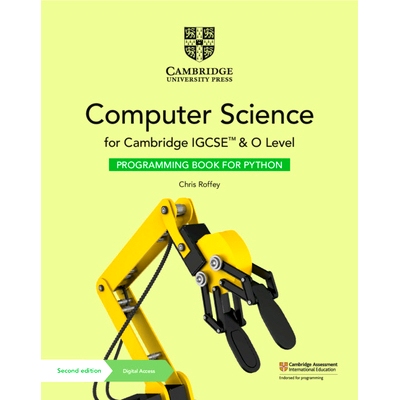 预订 Cambridge Igcse(tm) and O Level Computer Science Programming Book for Python with Digital Access (2 Years) 剑桥 Igc