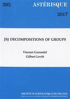 [预订]KVAS0395 JSJ Decomposition of Groups 9782856298701