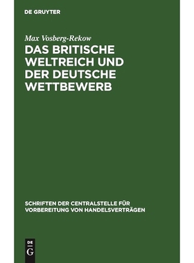 预订 Das britische Weltreich und der deutsche Wettbewerb: 9783112379332
