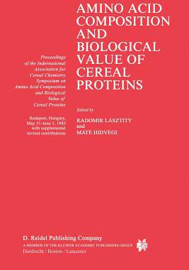 预订 Amino Acid Composition and Biological Value of Cereal Proteins
