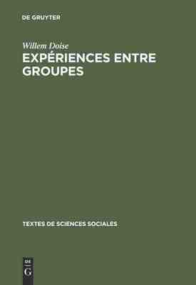 【预订】Expériences entre groupes 9789027979087