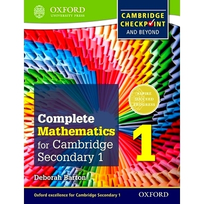 预订 Oxford International Maths for Cambridge Secondary 1/ Checkpoint Student Book 1 牛津国际数学剑桥中级1/学生用书知识