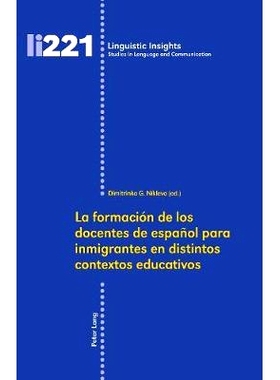 预订 La formación de los docentes de español para inmigrantes en distintos contextos educativos: 9783034321358