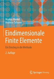 Elemente Finite 预订 Eindimensionale