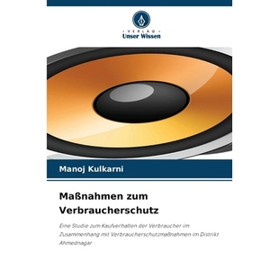 预订 Maßnahmen zum Verbraucherschutz: 9786209324581