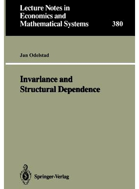 预订 Invariance and Structural Dependence: 9783540552604