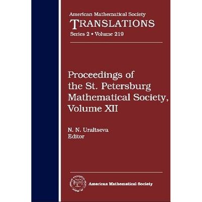 预订 Proceedings of the St. Petersburg Mathematical Society, Volume 12 圣彼得堡数学协会会议录，卷6 9780821842058