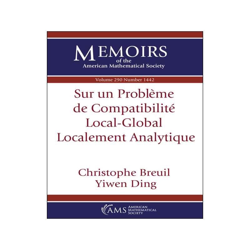预订 Sur un Probleme de Compatibilite Local-Global Localement Analytique