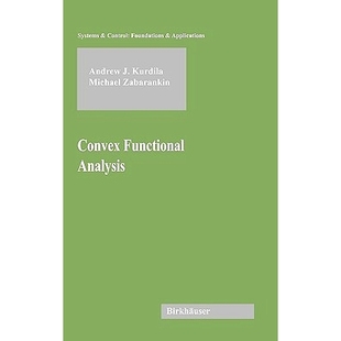 9783764321987 Convex Functional Analysis 凸泛函与应用