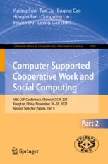 【预订】Computer Supported Cooperative Work and Social Computing 9789811945489