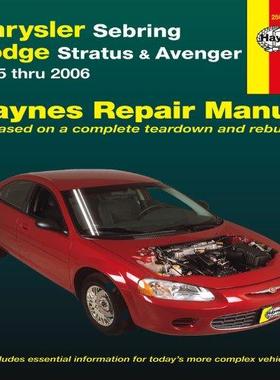 [预订]Chrysler Sebring, Dodge Stratus & Avenger 1995 thru 2006 9781620920015