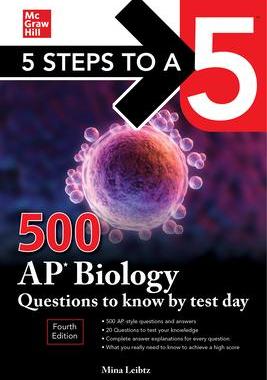 [预订]5 Steps to a 5: 500 AP Biology Questions to Know by Test Day, Fourth Edition 9781264275021