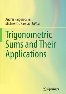 【预订】Trigonometric Sums and Their Applications