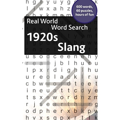 预订 Real World Word Search: 1920s slang: 9781726197724