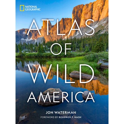 预订 国家地理狂野美洲地图集 工具书 地图集地名词典 英文 National Geographic Atlas of Wild America