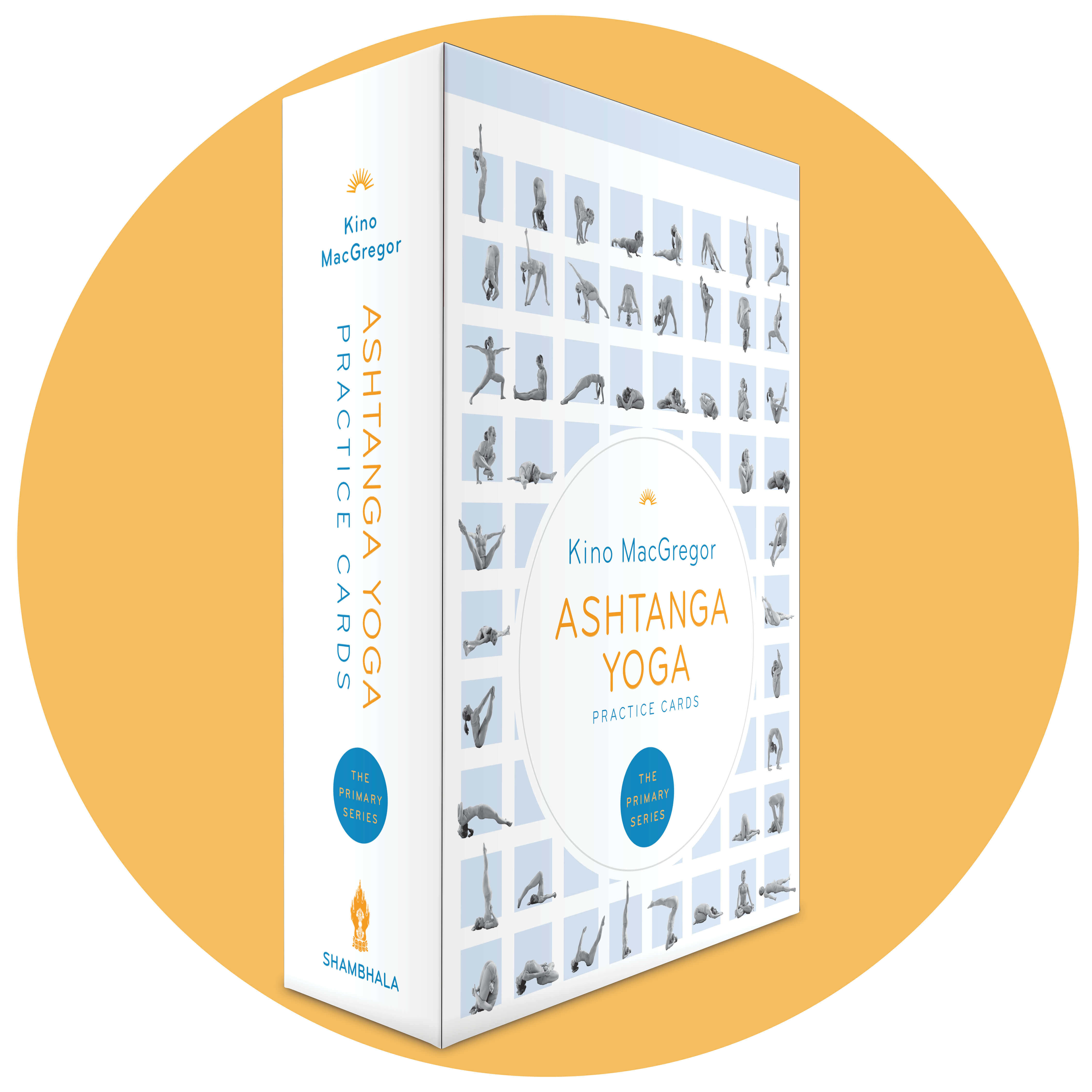 英文原版 阿斯汤加瑜伽练习卡片 Ashtanga Yoga Practice Cards: The Primary Series