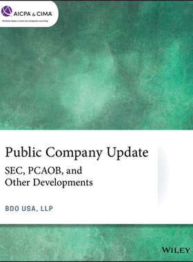 【预订】Public Company Update - Sec, Pcaob, And Other Developments