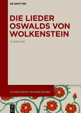【预订】Die Lieder Oswalds von Wolkenstein 9783110578638