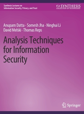 预订 Analysis Techniques for Information Security