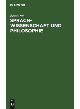 预订 Sprachwissenschaft und Philosophie: Ein Beitrag zur Einheit von Forschung und Lehre: 9783112421055