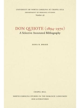 预订 Don Quijote (1894-1970): A Selective Annotated Bibliography: 9780807891384